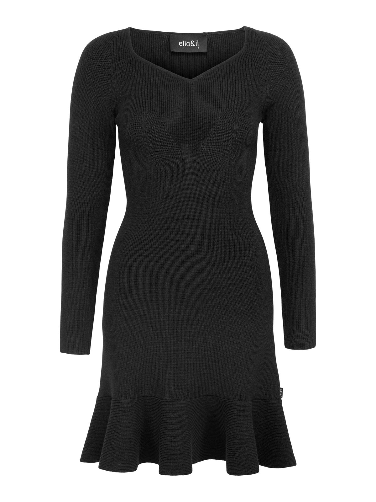 Malin Merino Dress - Black