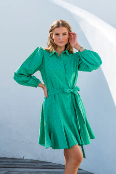 Marita Dress - Ivy Green