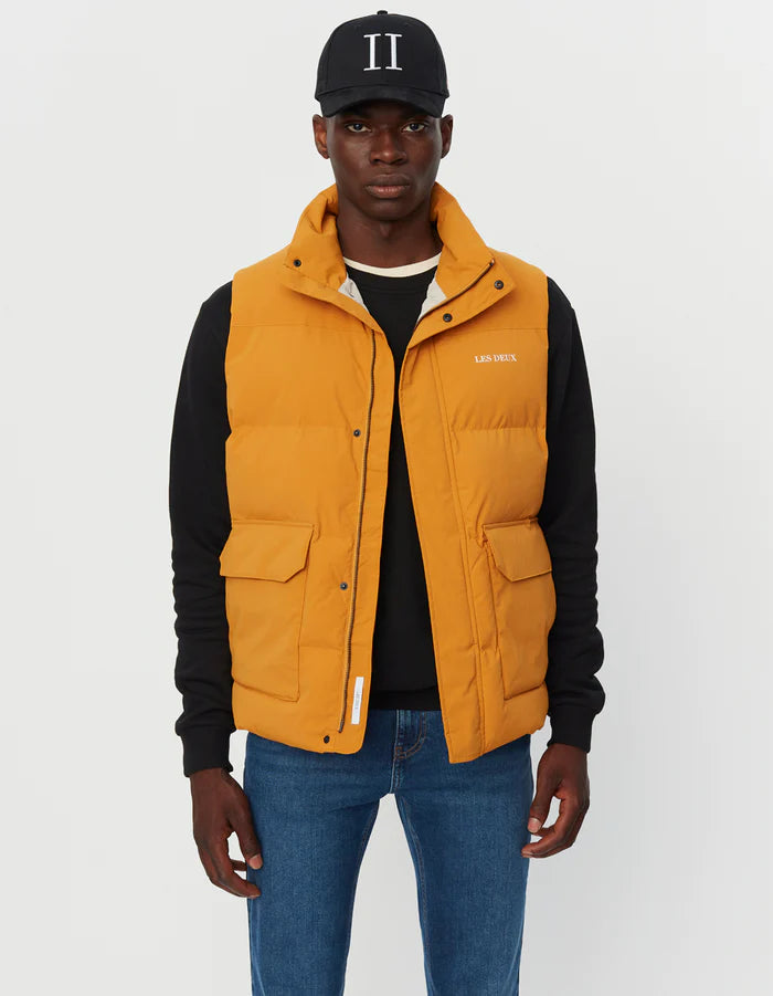 Mark Puffer Vest - Inca Gold