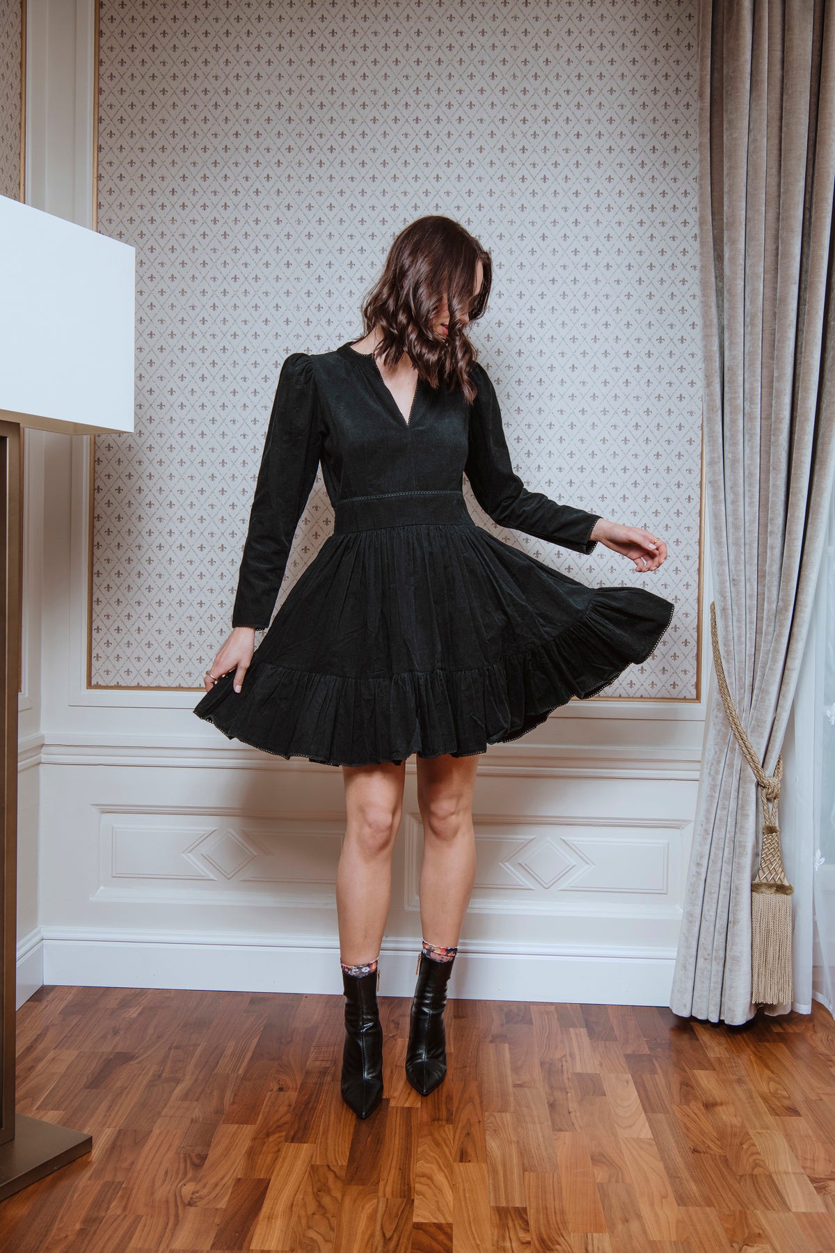 Matilda Dress - Oil Black