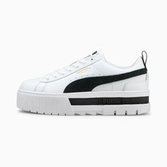 Mayze Lth Wn's - White/Black