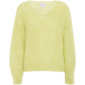 Milana Ls Mohair Knit - Light Yellow