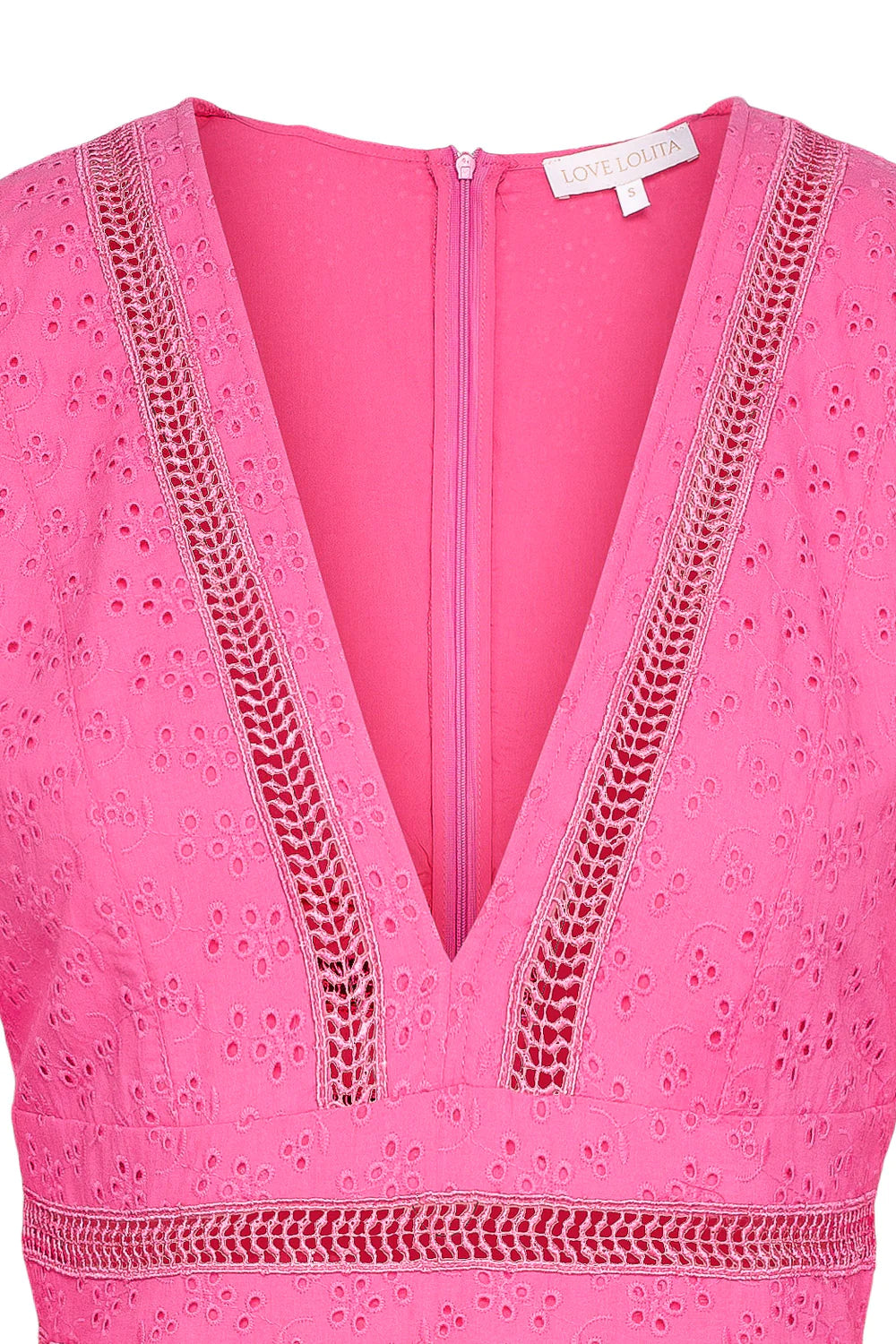 Millie Dress Lipstick Pink VILLOID