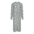 Miu Dress - Lilac/Green Blurry Flower