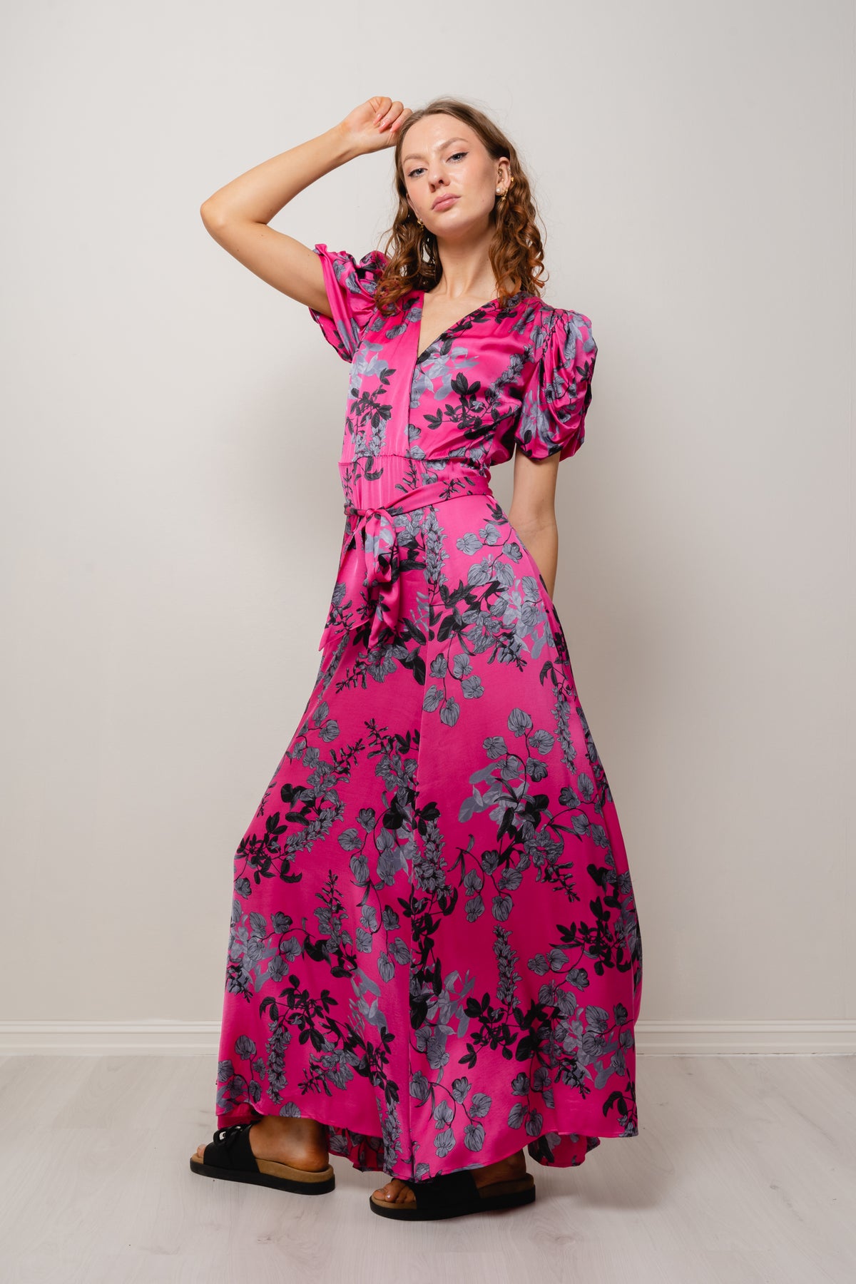 Emma Dress - Paisley Pink