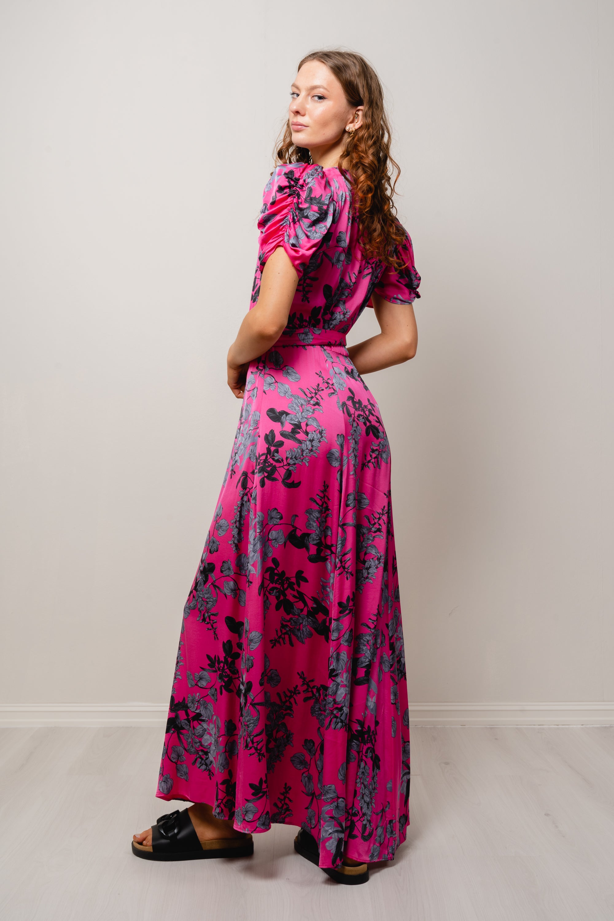 Emma Dress - Paisley Pink