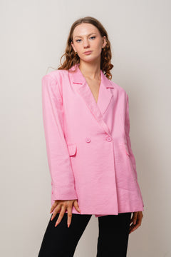 Mano Oversize Blazer - Candy Pink