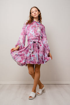 Aliah Dress - Paisley Purple