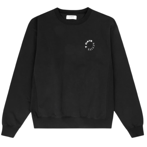 Organic Crew Neck - Black