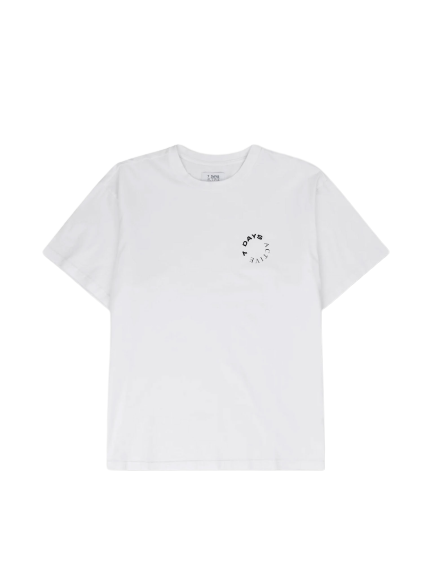 Organic Logo Tee - White