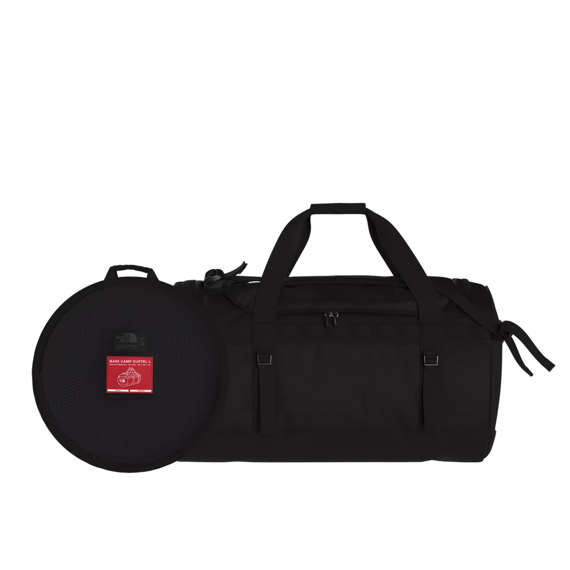 Base Camp Duffel L - Black/White