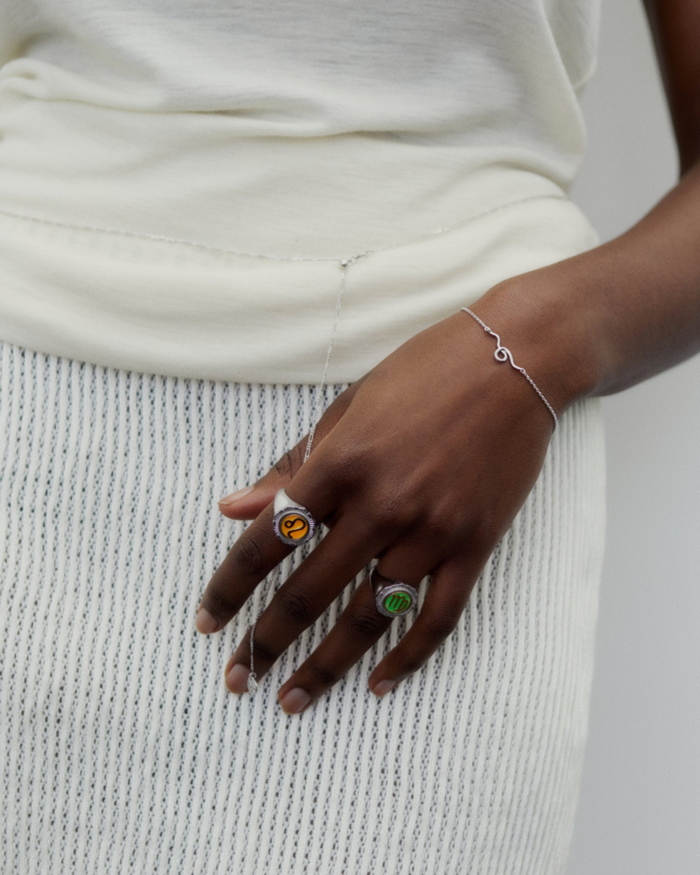 Nasima Bracelet - Silver Hp