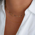 Naomi Necklace - 925S/GP
