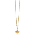 Soleil Necklace - Dusty Green