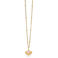 Soleil Necklace - Pale Peach