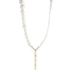 Thyra Necklace - Baroque Pearls