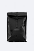 Roll Top Rucksack - Black - Rains - Tilbehør - VILLOID.no