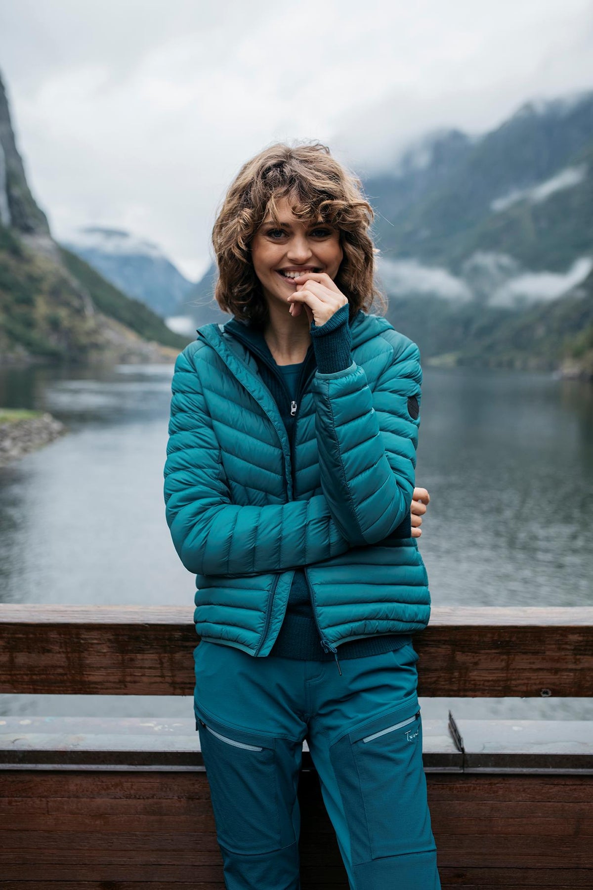 Flåm Dunjakke - Mørk Jade - Twentyfour - Jakker - VILLOID.no