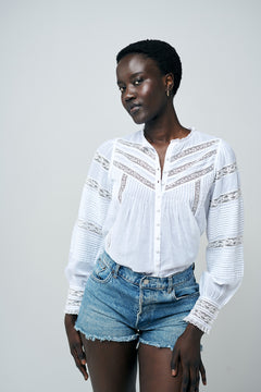 Ollie Blouse - White