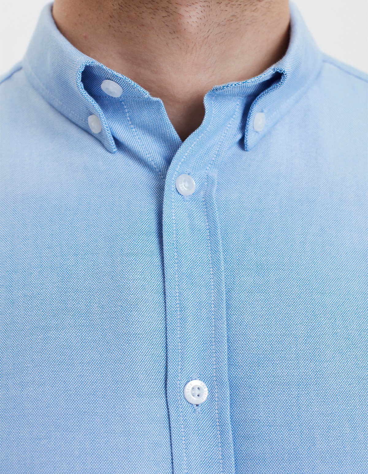 Oliver Oxford Shirt - Light Blue