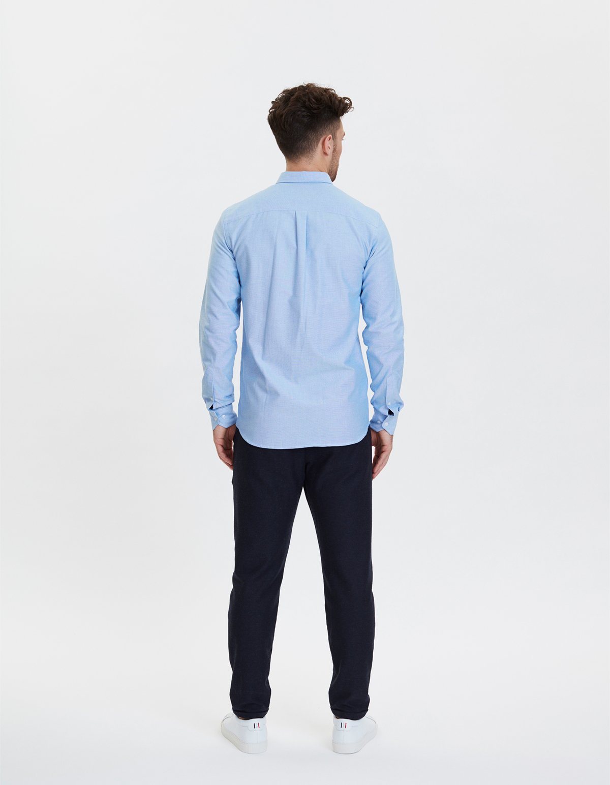 Oliver Oxford Shirt - Light Blue
