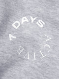 Cropped Hoodie - Heather Grey
