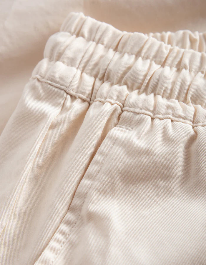 Otto Twill Shorts - Ivory