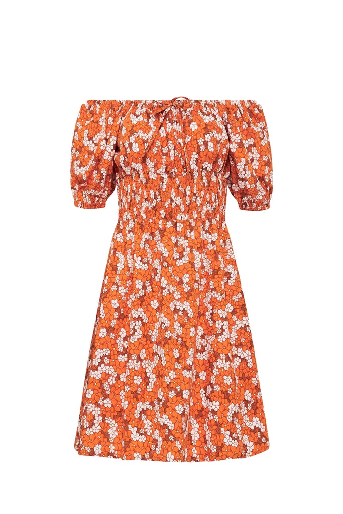 Shahni Mini Dress - Valencia Floral Print
