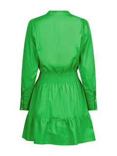 Yvette Poplin Dress - Green