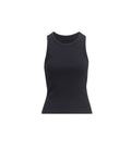 Pia Rib Singlet - Black