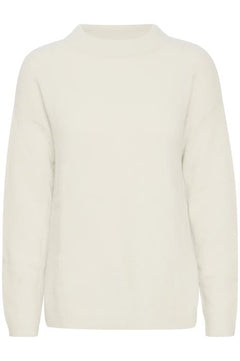 PapinaIW O-neck Pullover - White Smoke - InWear - Gensere - VILLOID.no