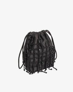 Pouch Tartan Matte Satin - Epic Black