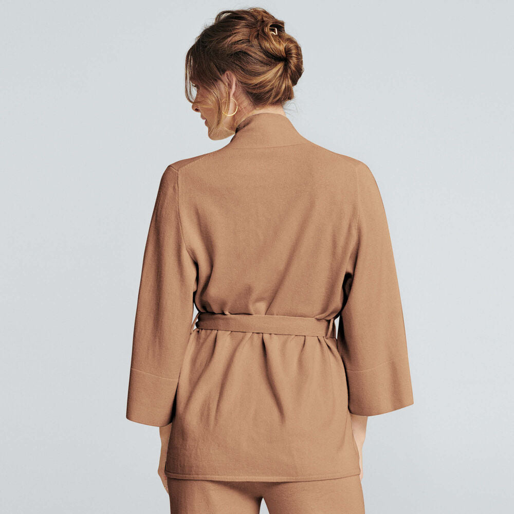 Wool Lounge Sweater JS - Camel - Pierre Robert x Jenny Skavlan - Gensere - VILLOID.no