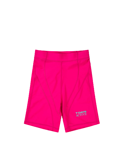 Chica Bike Shorts - Pink Glo