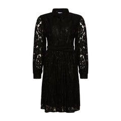 Pixi Shirt Dress Lace - Black