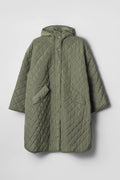 Afterski Poncho - Dusty Olive