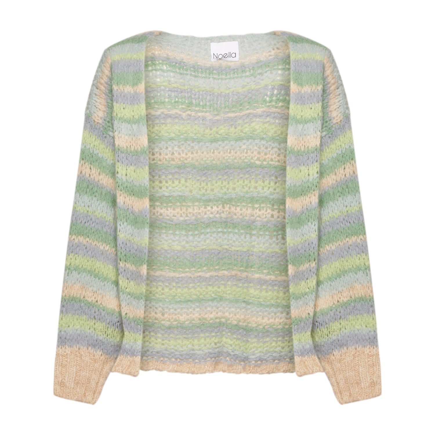Pool Knit Cardigan - Blue/Green Mix