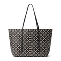 Abigail Printed Tote Bag - Black
