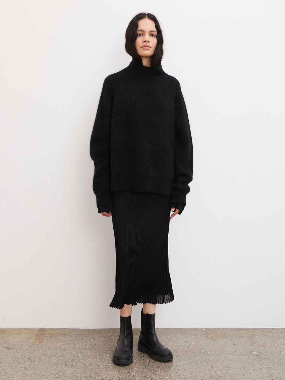 Cantha Sweater - Black - By Malene Birger - Gensere - VILLOID.no