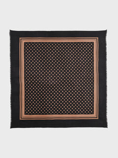 Marena Wool Scarf - Black