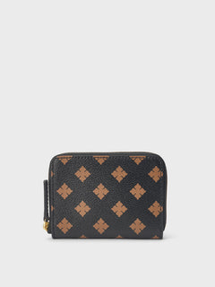 Elia Coin - Black Flower Print