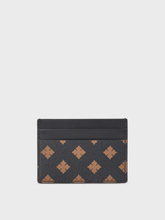 Elia Card - Black Flower Print