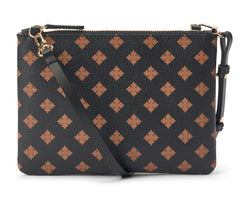 Ivy Mini - Black Flower Print