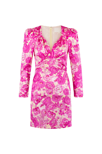 Robbie Calanques Short Dress - Rose De Calanques