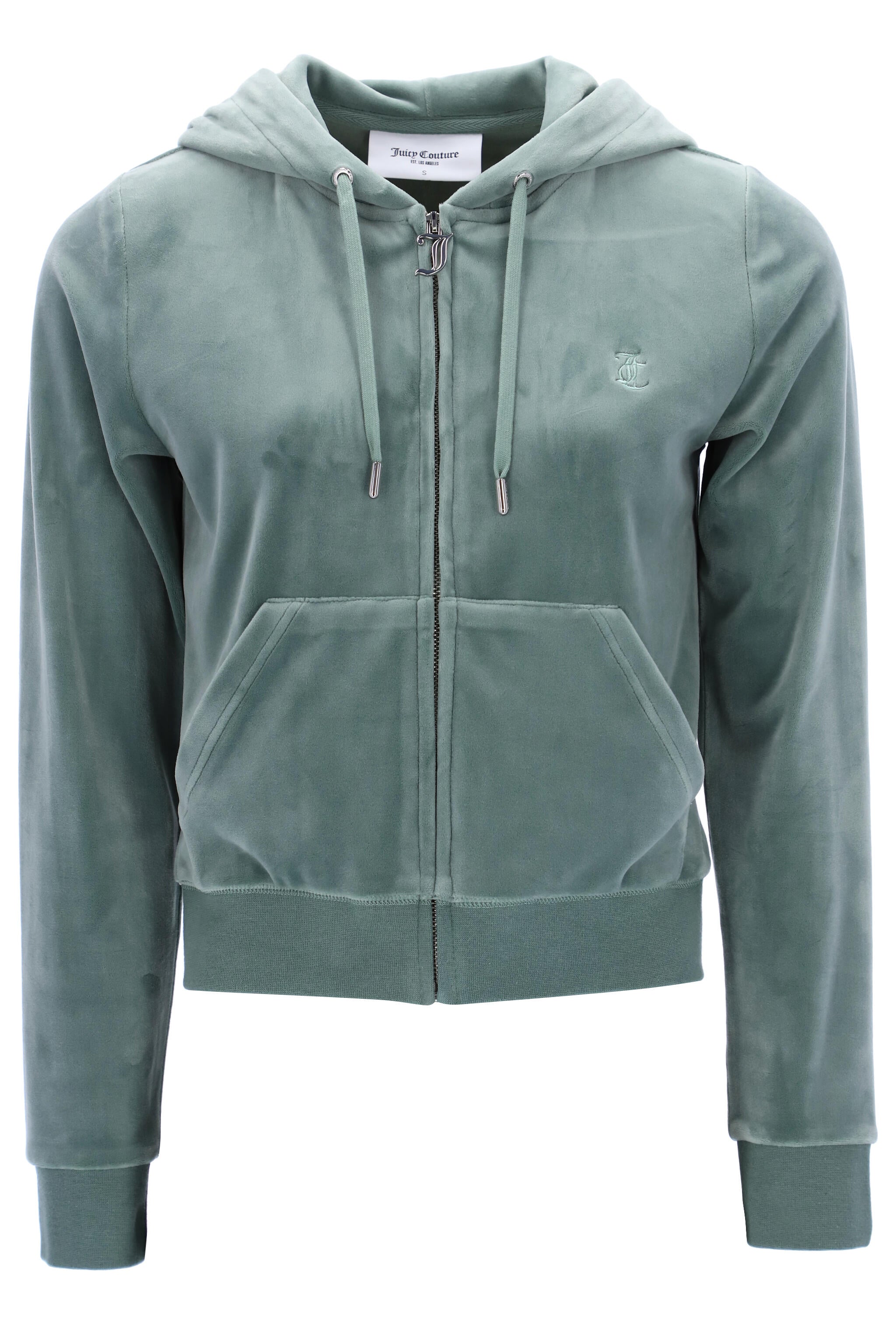 Robertson classic velour zip through hoodie Clearance