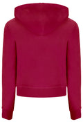 Robertson Classic Velour Zip Hoodie - Raspberry Sorbet