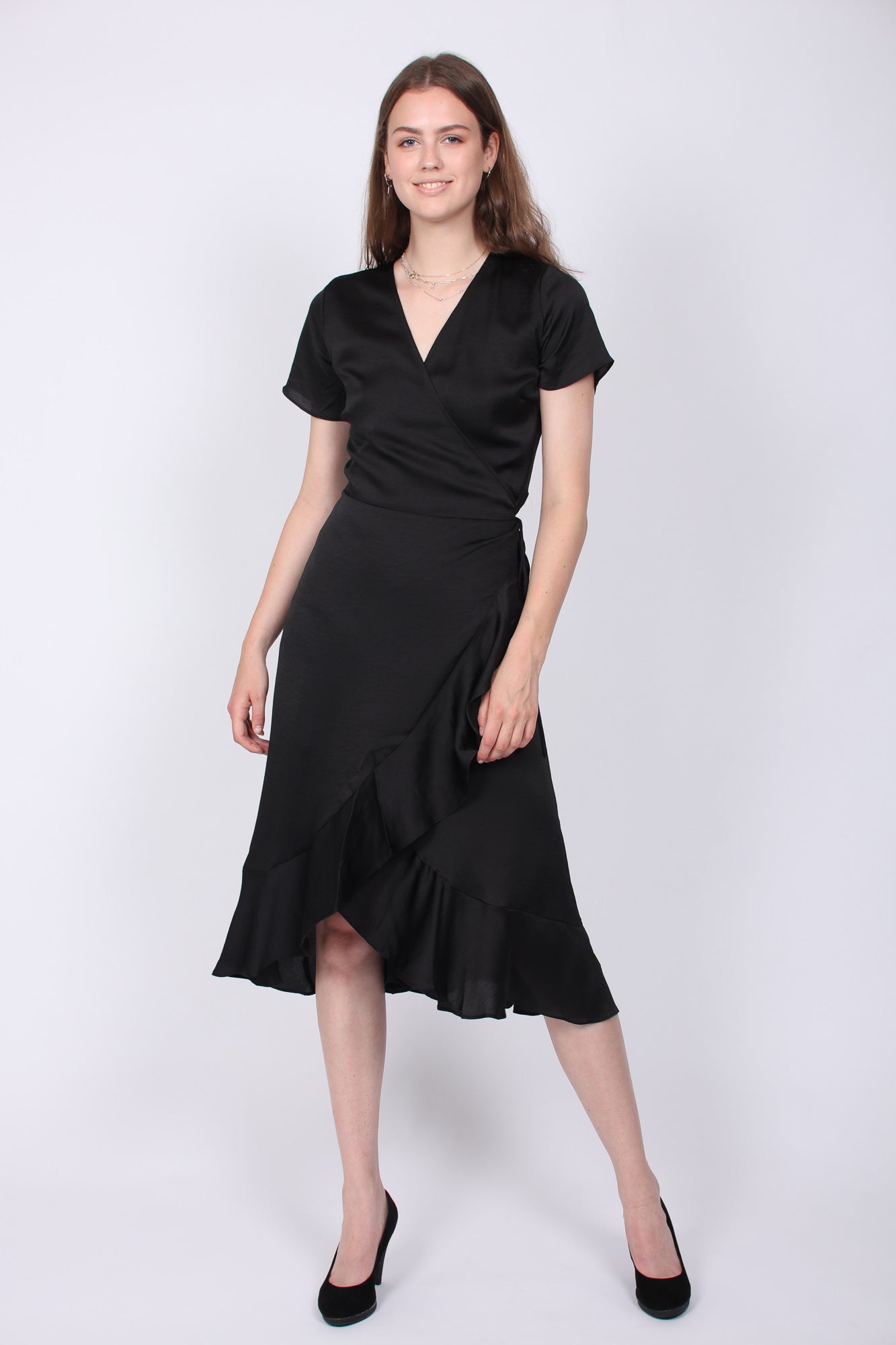 Magga Solid Dress - Black - Neo Noir - Kjoler - VILLOID.no