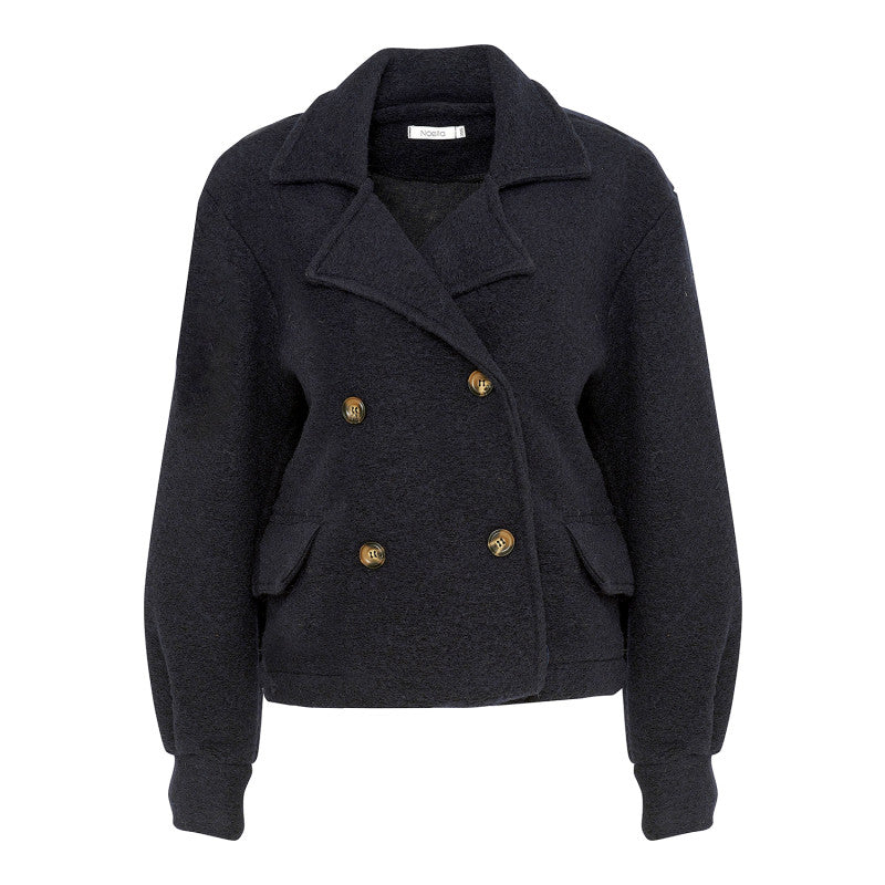 Risa Jacket Wool - Navy