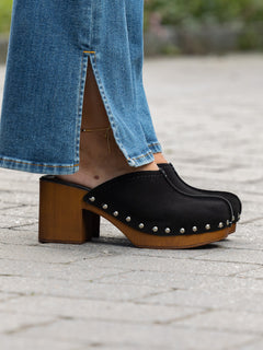 Clogs Alti - Suede Black