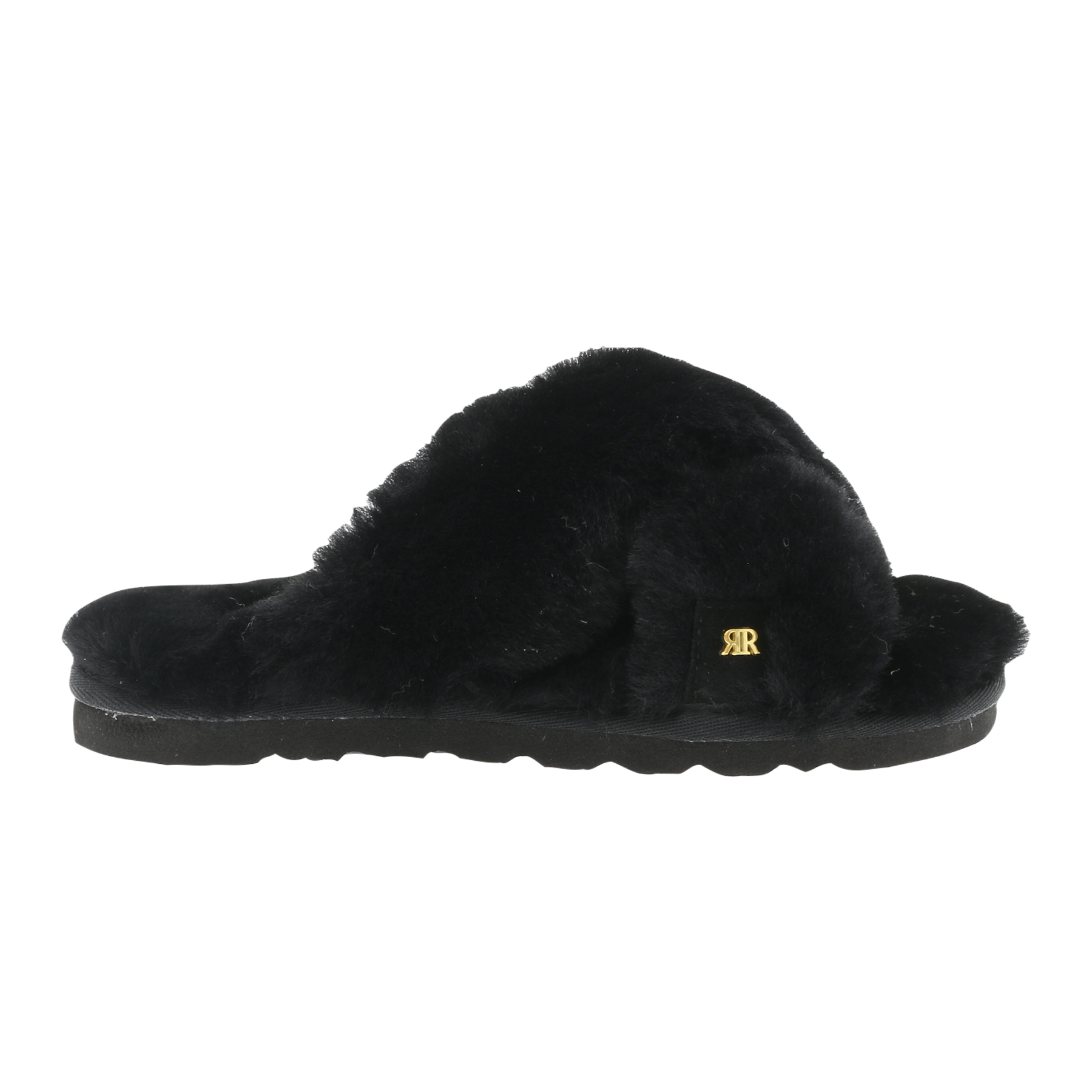 Crossy Sheepskin - Black